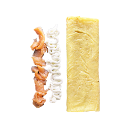 Блин с красной рыбой 